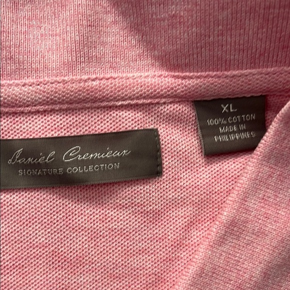Daniel Cremieux Pink Polo Shirt Classic Design - Picture 2 of 8